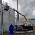 Obras de construcción e infraestructura industrial de Inversiones Dahmo en Venezuela