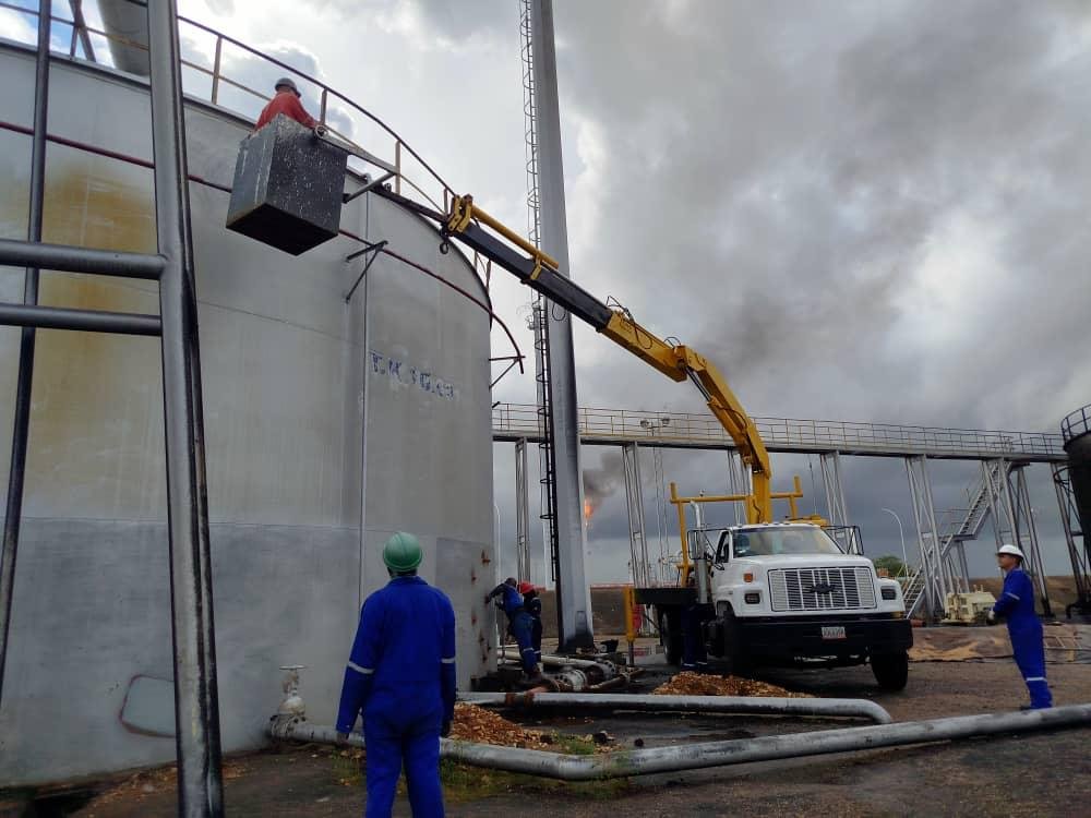 Obras de construcción e infraestructura industrial de Inversiones Dahmo en Venezuela